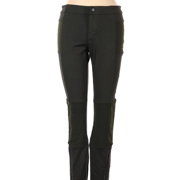 Athleta Trailsetter Ponte Motion Pants joggers hike   Yosemite Green sz 4  NEW - Picture 2 of 7